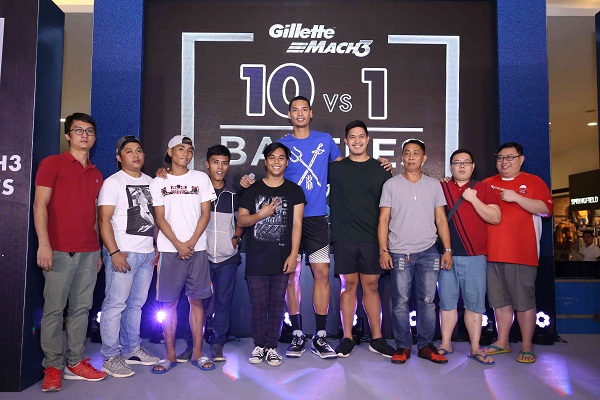 Japeth Aguilar with 10  challengers