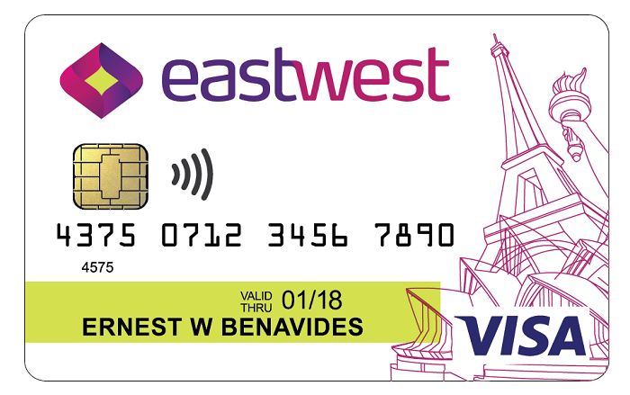eastwest bank travel card