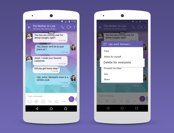 How To Delete Messages In Viber 