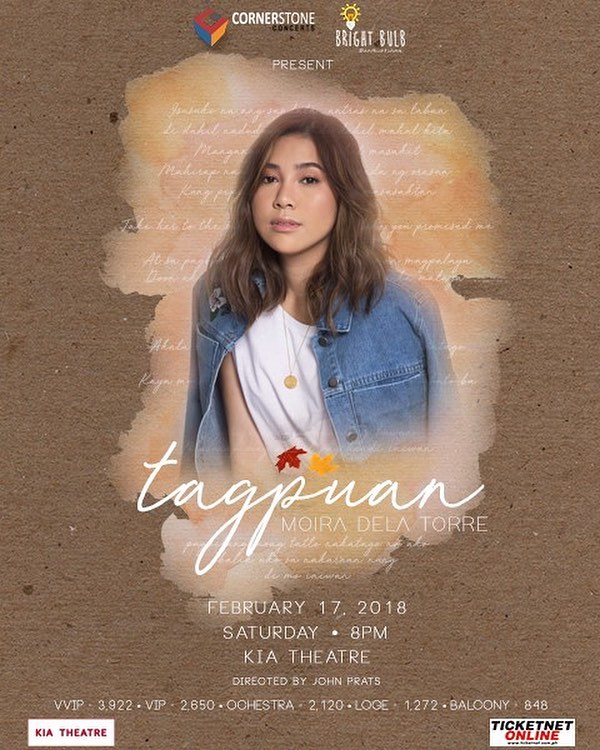 Moira Dela Torre Takes Centerstage For Her First Solo Concert Orange