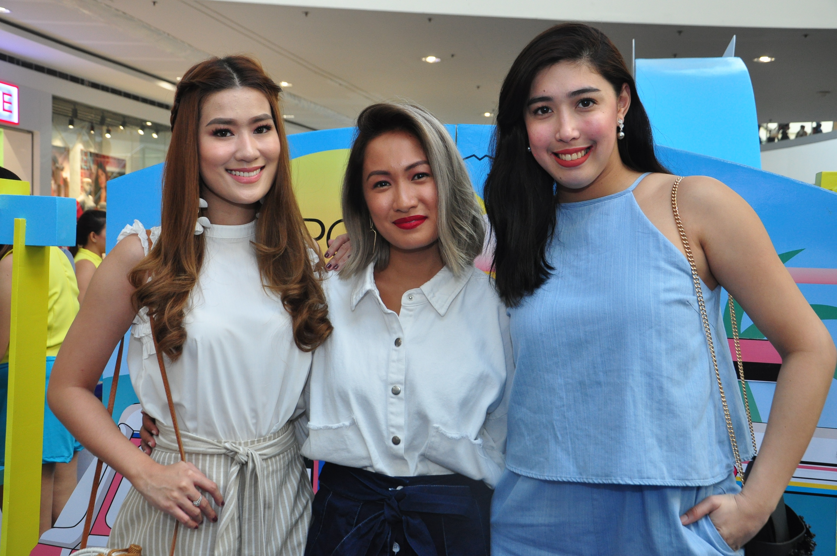 Beauty influencers Janeena Chan, Laureen Uy and Dani Baretto - Orange ...