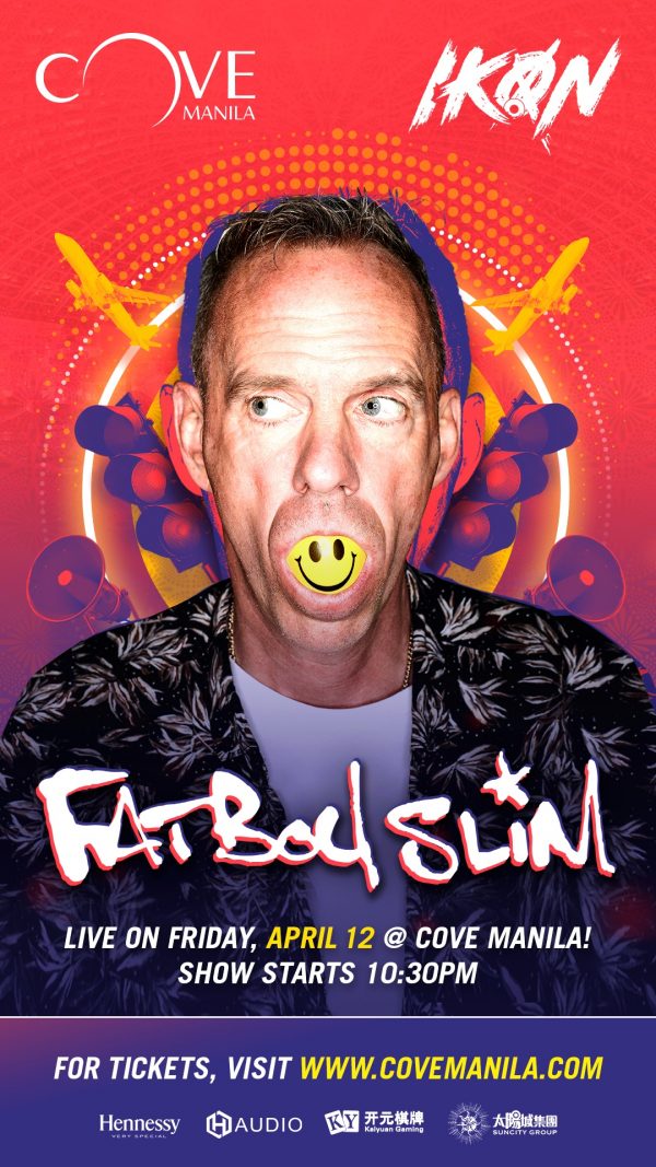 Legendary DJ Fatboy Slim At Cove Manila This April 12 - Orange Magazine