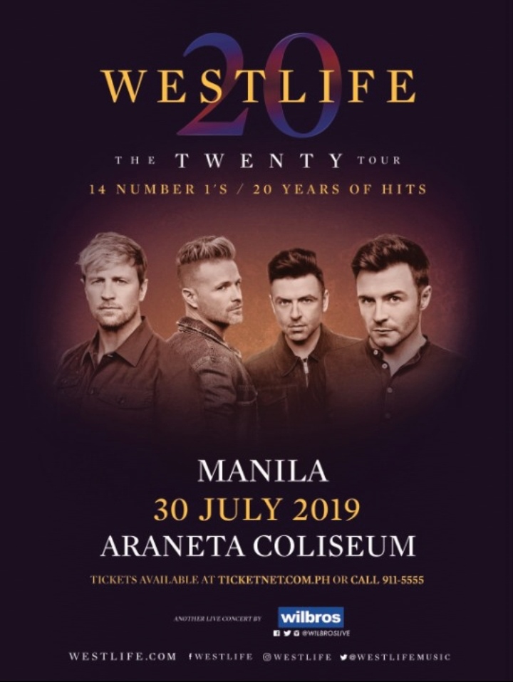 the twenty tour westlife