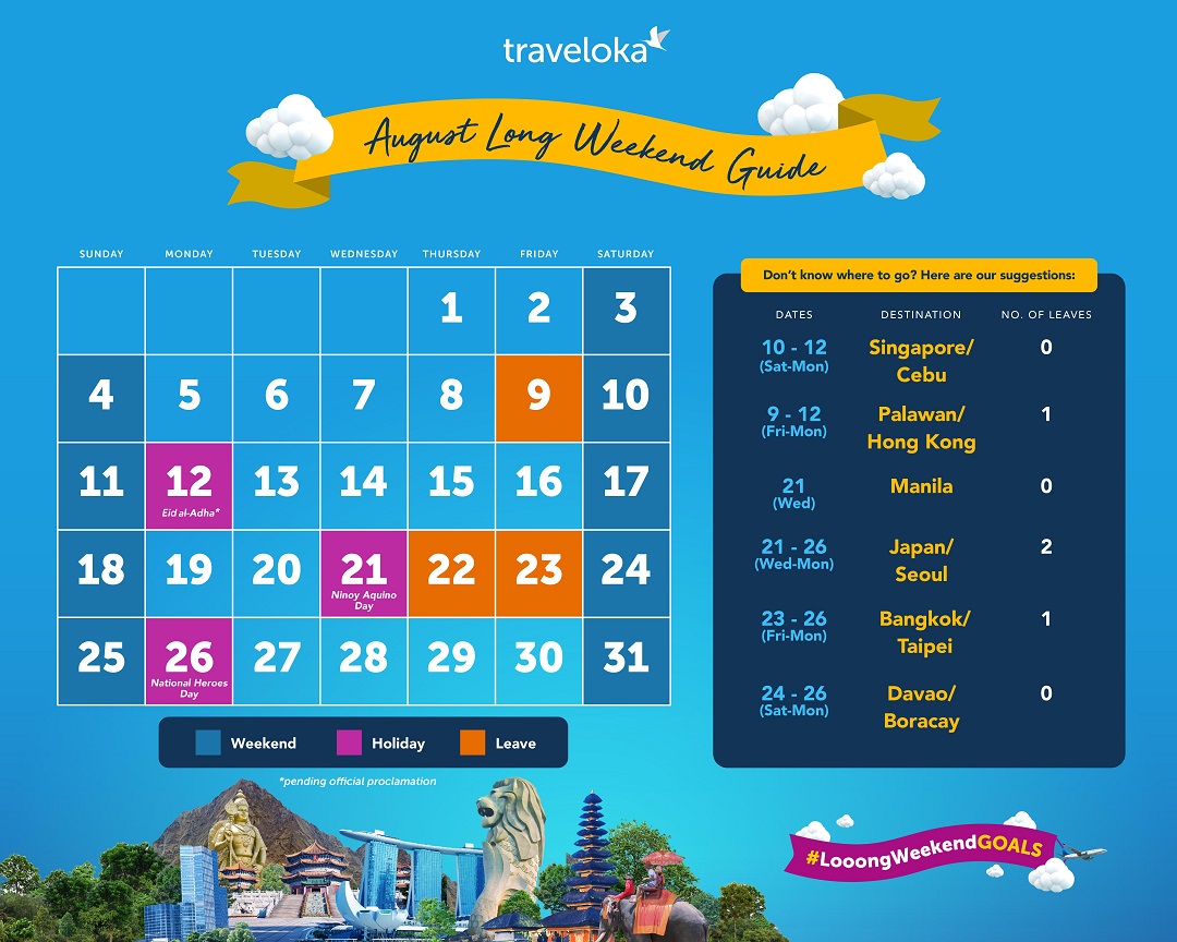 Plan The Perfect Long Weekend Getaway With Traveloka! Orange Magazine