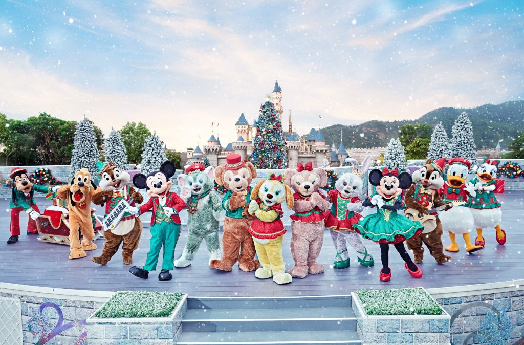 Experience a Frozenthemed Winter Wonderland during “A Disney Christmas