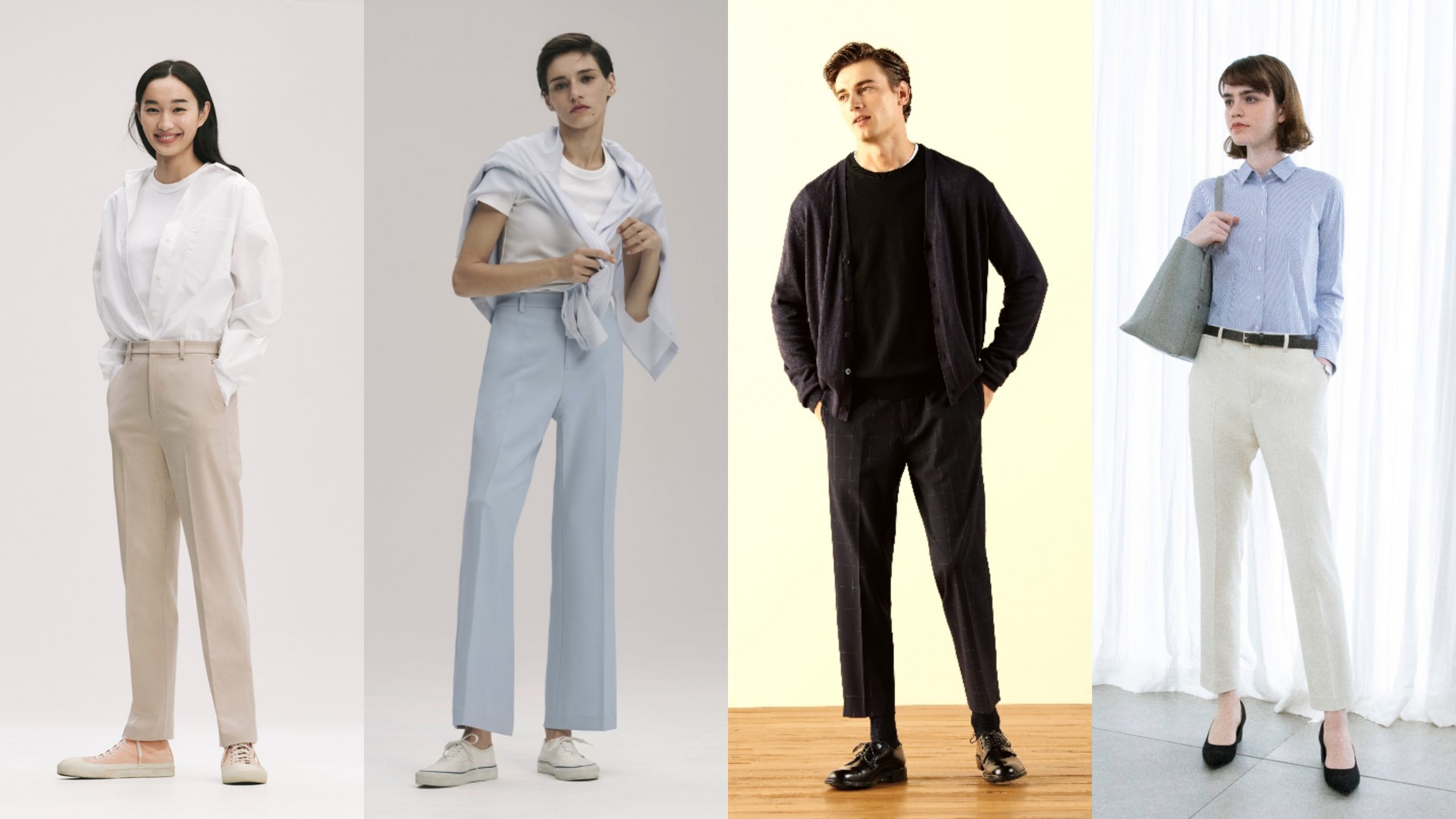 Uniqlo Lookbook: February 2020 Jeans, EZY Ankle Pants Collection