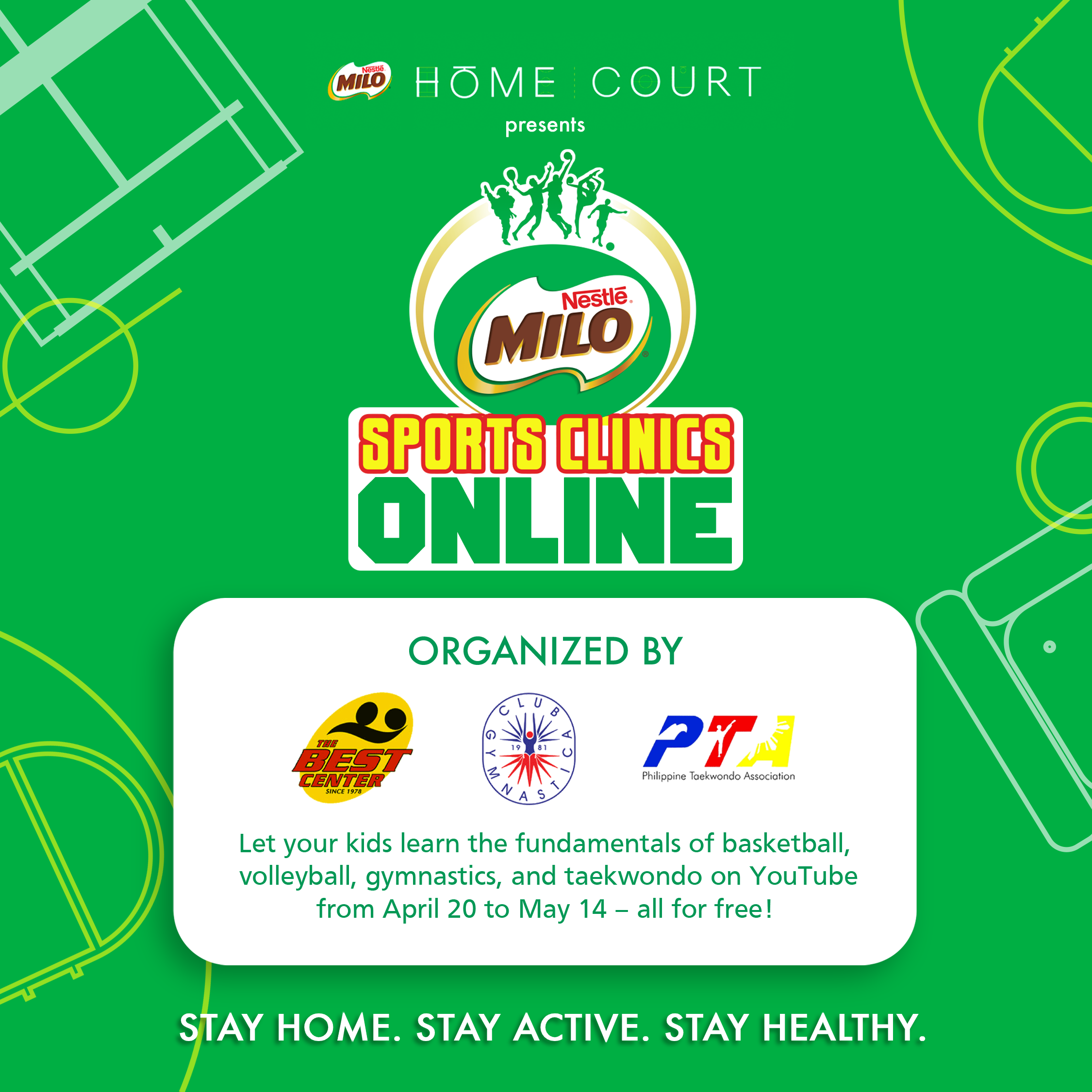 Let Your Kids Learn Sports At Home With The Milo Sports Clinics Online Orange Magazine