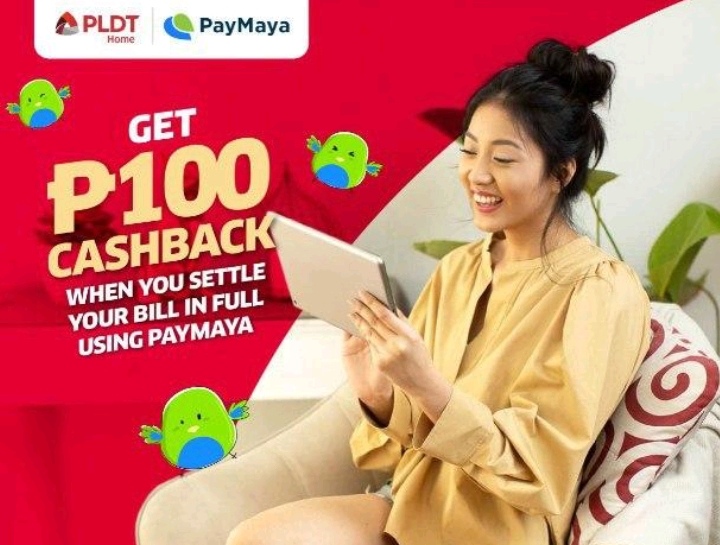 Get P100 cashback when you settle your PLDT Home bill in full using ...