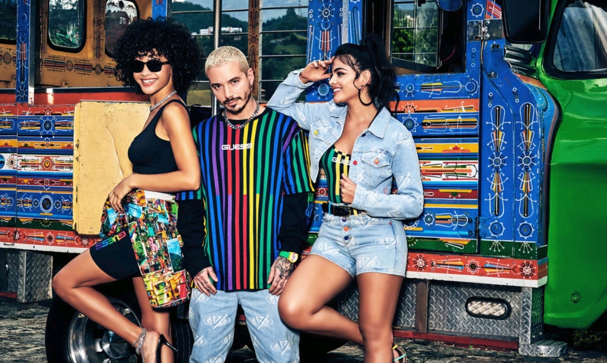 Fashion: GUESS?, Inc. announces the return of global music superstar and  fashion icon, J Balvin with GUESS Originals x J Balvin Amor collection and  campaign - adobo Magazine Online