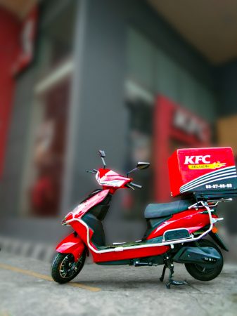 Kfc delivery hot sale bike