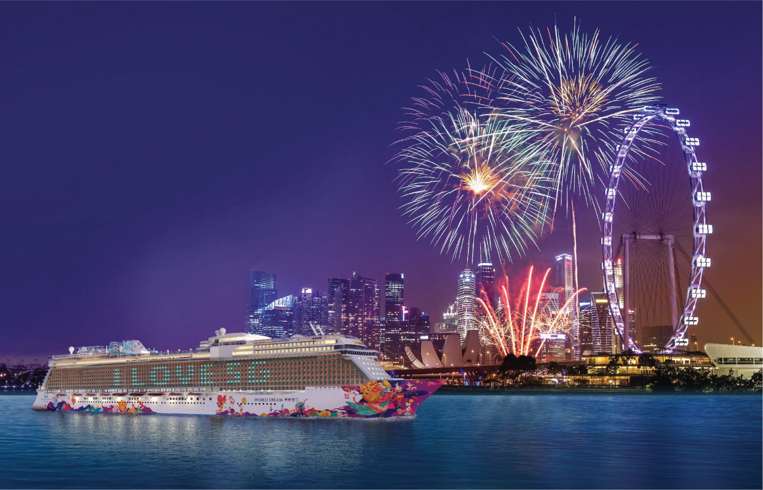 World Dream first cruise ship to restart service in Singapore with