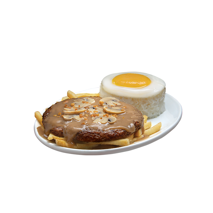 jollibee-inspired-burger-steak-with-mushroom-gravy-speedyrecipe