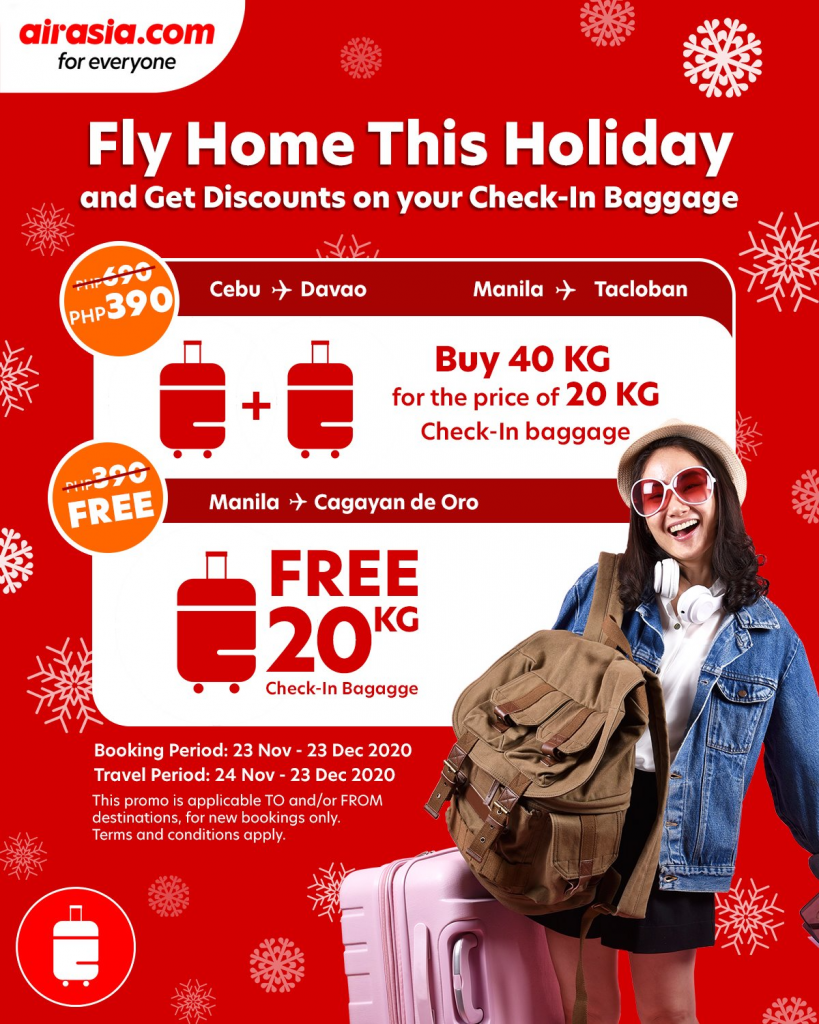 AirAsia guests to enjoy FREE check-in baggage and other ...