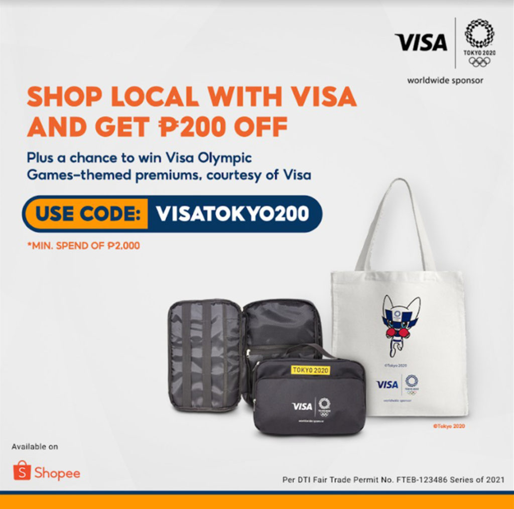 Visa’s Olympic Games Tokyo 2020 campaign for Shopee launches in the