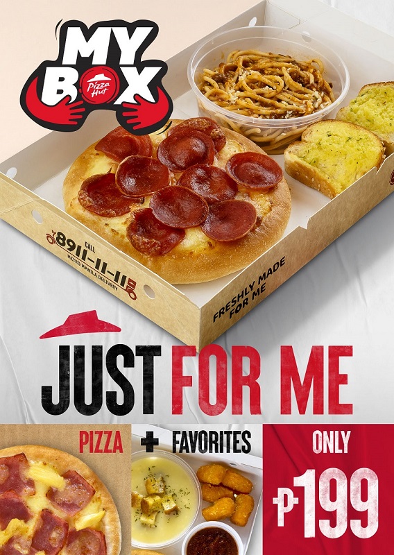 It S A Pizza Party For One With Pizza Hut S All New My Box Combo Meals Orange Magazine