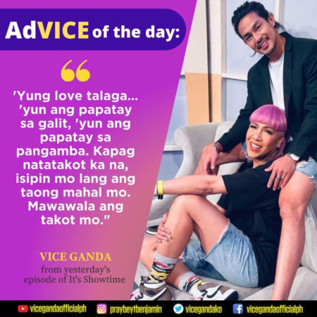 Vice Ganda, forgot to wear shorts?