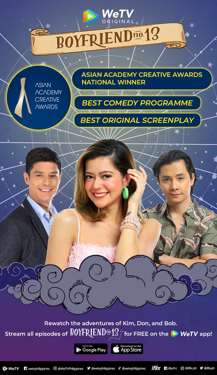 Wetv Original Series Boyfriend No. 13 Wins Two National Awards At The 