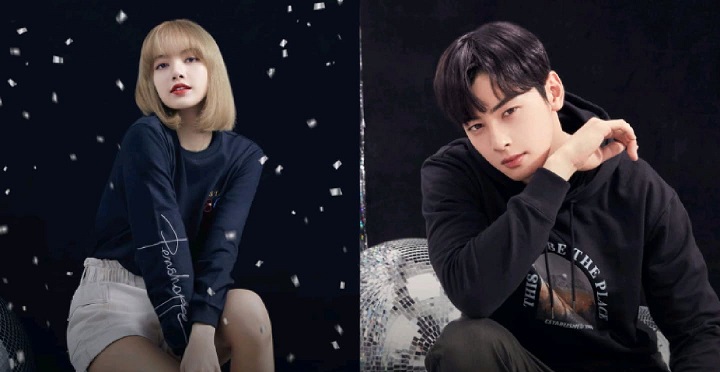 Penshoppe Presents BLACKPINK s Lisa Manoban and Astro s Cha Eun