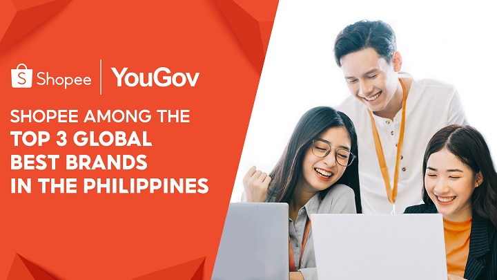Shopee ranks 7th on YouGov's Best Brands 2020 List in the