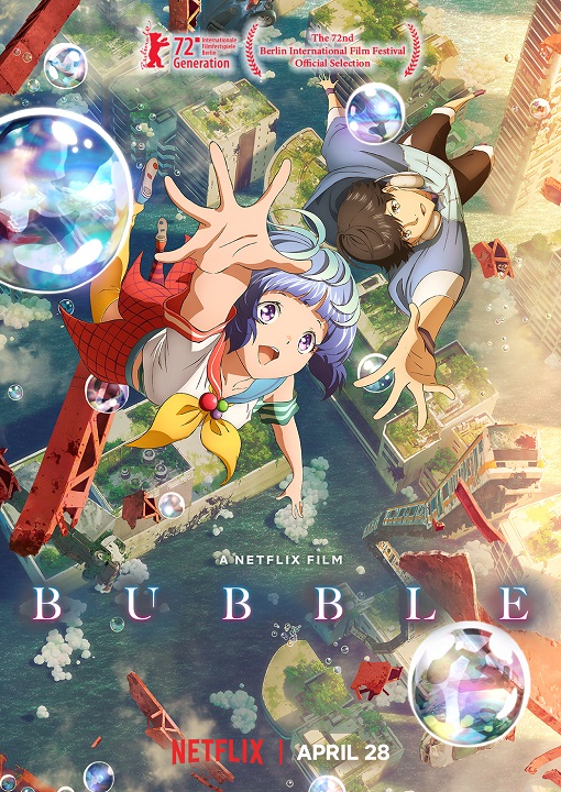 Bubble – Anime original de ação e fantasia ganha trailer musical