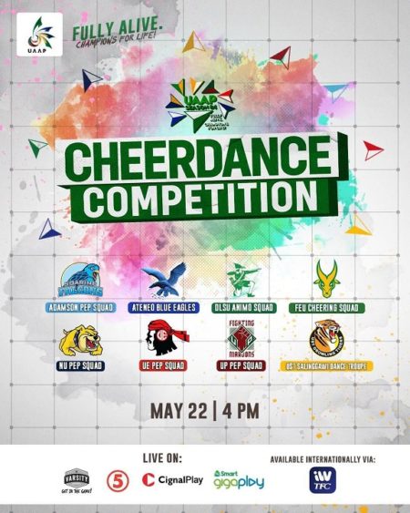 UAAP Cheerdance Competition Comes Fully Alive This May 22 - Orange Magazine