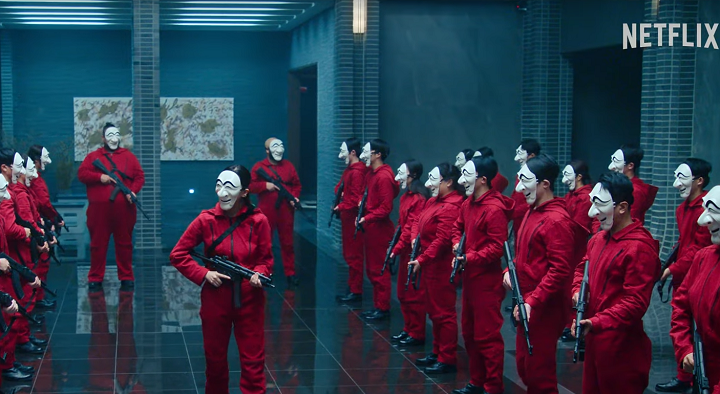 Money Heist Korea - Joint Economic Area is now streaming on Netflix ...