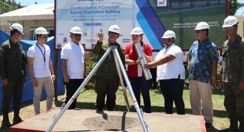 Magallanes Elementary School MOA Signing And Groundbreaking Ceremony