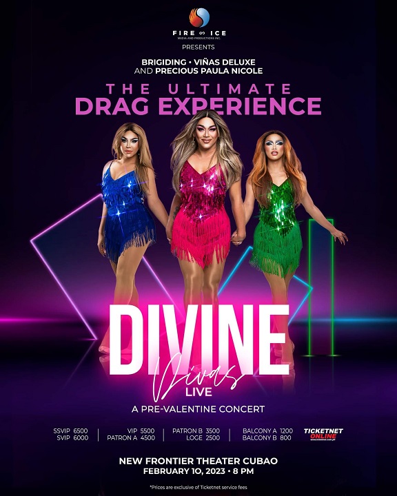 DIVINE DIVAS CONCERT POSTER