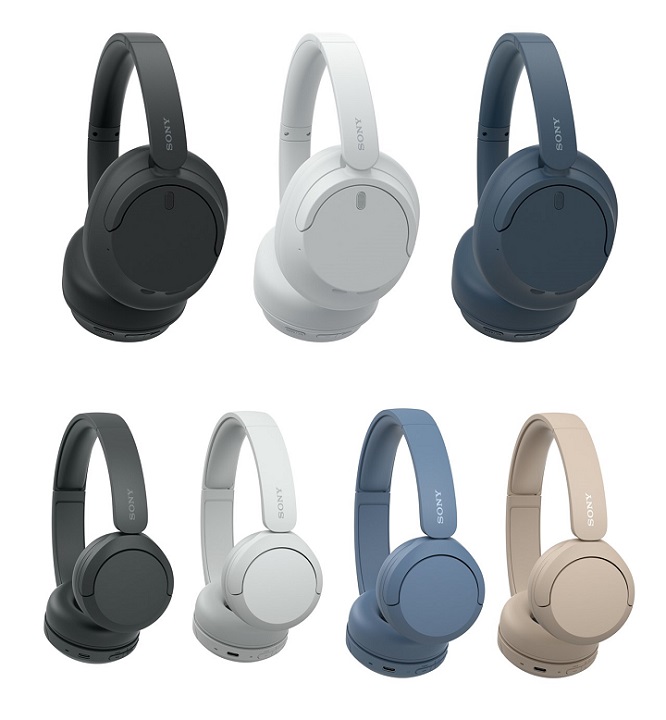 Sony reveals its newest and lightest headband models – the WH-CH720N Over-Ear and WH-CH520 On