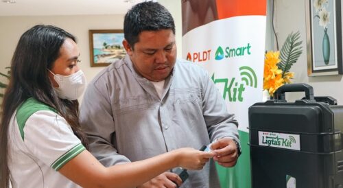 Bogo City Is First In Cebu To Receive PLDT Smart Ligtas Kit