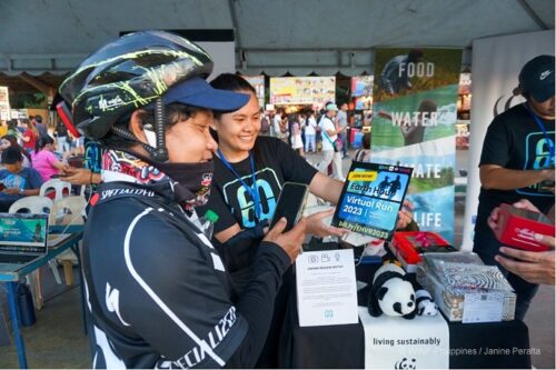 Signing Up For Earth Hour Virtual Run