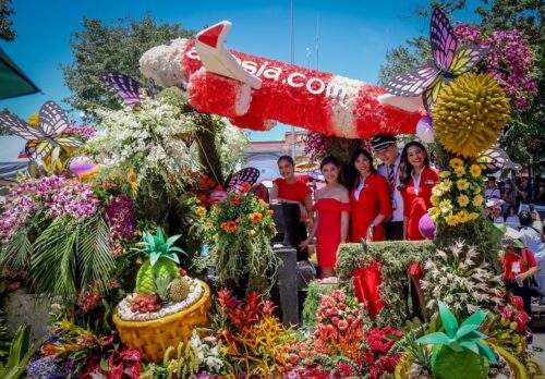 AirAsia Philippines Float At 38th Kadayawan Festival In Davao City