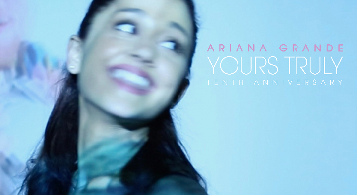 Ariana Grande Celebrates 10th Anniversary of Yours Truly with Digital ...