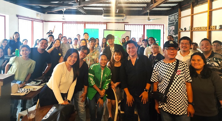 Grab Philippines Head Of Operations CJ Lansican With Grab Merchant Masterclass Participants