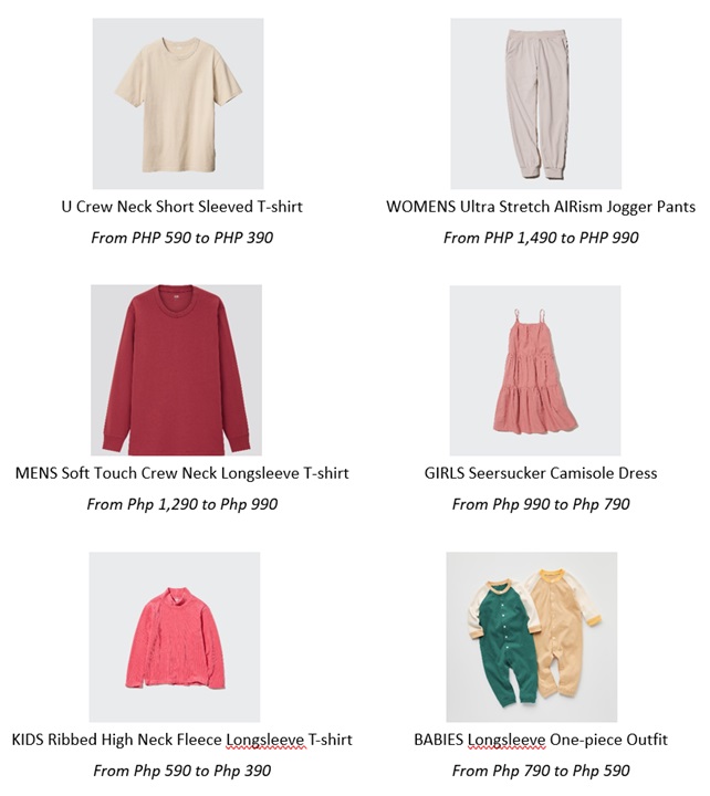 UNIQLO Expresses Appreciation to Customers in its Two-Week Thank You ...