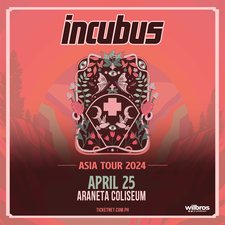 Incubus coming to Manila for Asia Tour 2024 on April 25 Orange Magazine