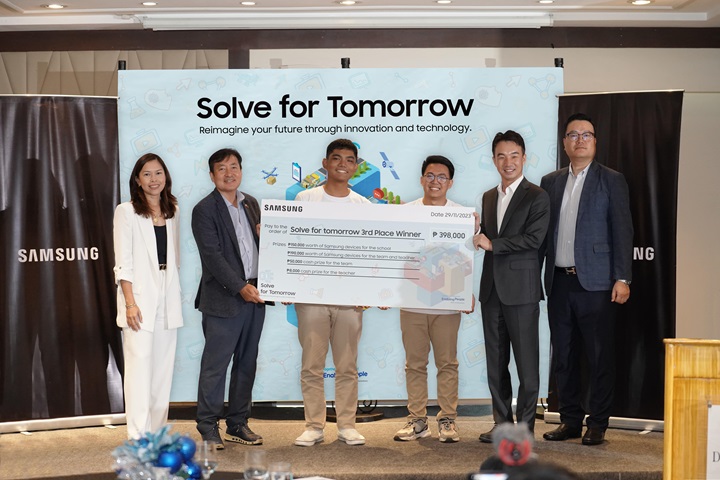 Samsung Philippines Solve For Tomorrow Competition Third Prize Winner