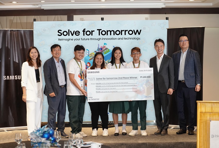 Samsung Philippines Solve For Tomorrow Competition Second Prize Winner