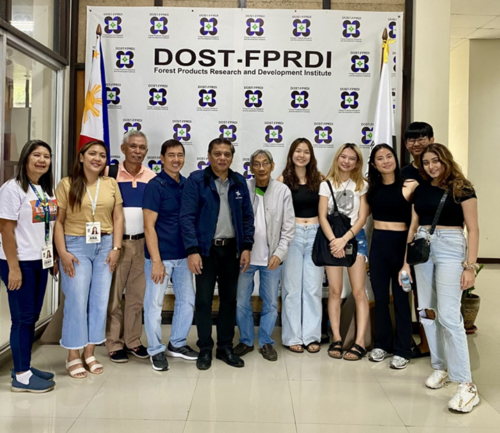 National University Of Singapore Students Meet The DOST-FPRDI Team