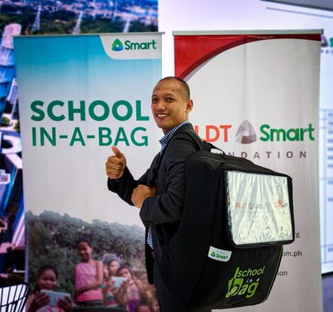 Mapanas, Southern Leyte Mayor Ronn Michael Tejano x PLDT-Smart School-In-A-Bag