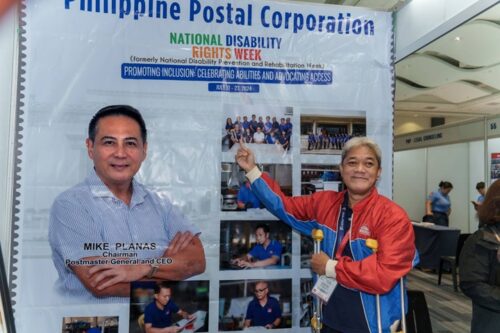 PWD Post Office Employee Cris Noel F. Inosanto