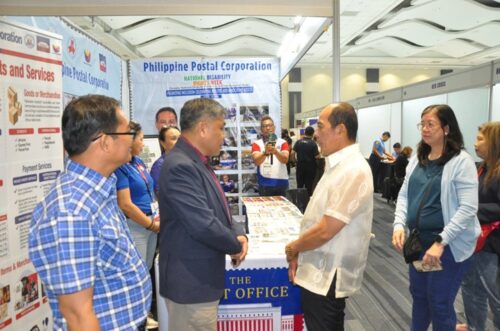 PCSO Chairperson Felix Reyes Visits Post Office Booth