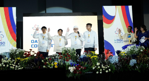 Team Philippines Lead Oath Taking In 1st International Nuclear Science Olympiad