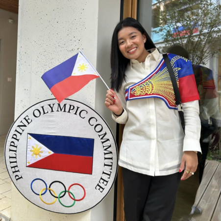 Filipina Olympian Fencer Samantha Catantan