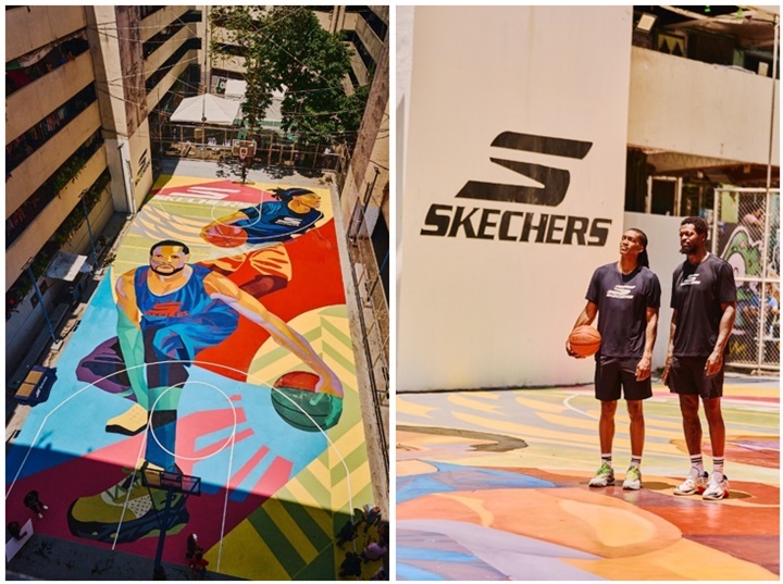 Skechers Tenement Court Mural