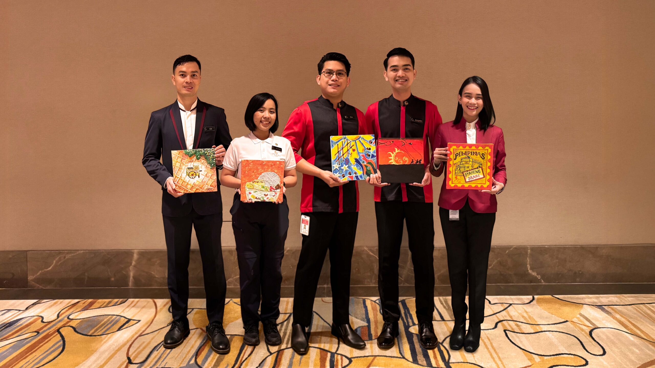 Solaire Resort's Paint And Beyond Art Competition Winners